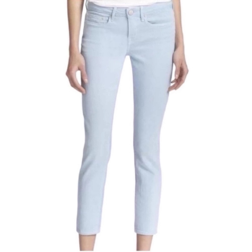 Vince Light Chambray Blue Dylan Skinny Ankle Jeans Size 28